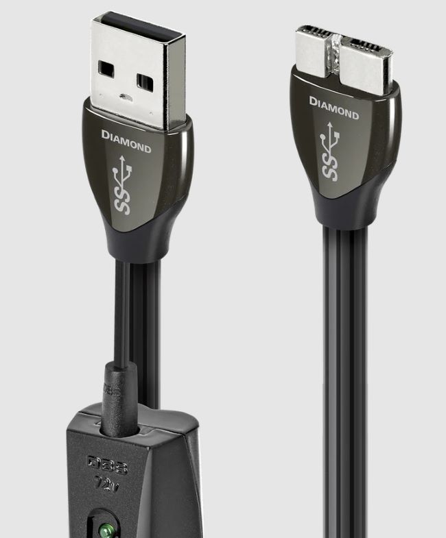 Câble AudioQuest Diamond USB-C Vers USB-C 0,75m – Le Haut De Gamme Pour Le Son